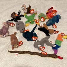Lot Of 14 TY TEENIE Beanie Babies McDONALD'S Happy Meals 1993 - 2000