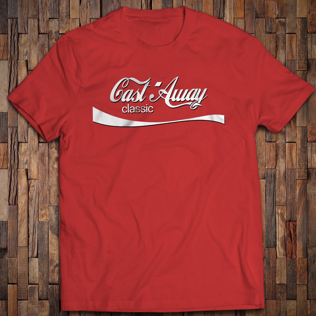 Cast Away Classic Survival Movie T-Shirt Tom Hanks Helen Hunt  