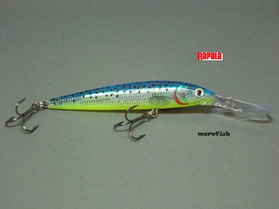 Rapala Deep Down Husky Jerk 10cm DHJ10 - GBM - Glass Blue Minnow