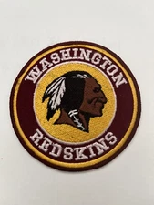 WASHINGTON REDSKINS FOOTBALL 3.5” SEW/IRON PATCH EMBROIDERED NFL COMMANDERS