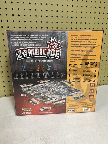 New Guillotine Games ZOMBICIDE Base Set Board Game Zombies 2015 Ed Sealed - Picture 2 of 7