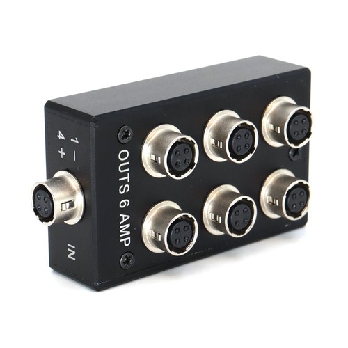 6 in 1 Kabel Splitter Multi-Port Hirose 4 Pin Buchse für Audiogeräte 688 633 - Bild 3 von 5