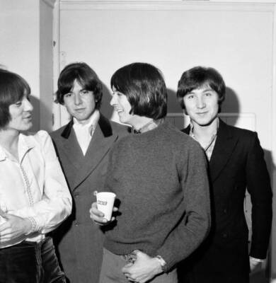 The Small Faces pop group at the BBC Television studios at Lime Gr- Old Photo 3