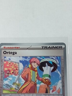 Ortega 190/197 Obsidian Flames Reverse Holo Trainer Pokémon Card
