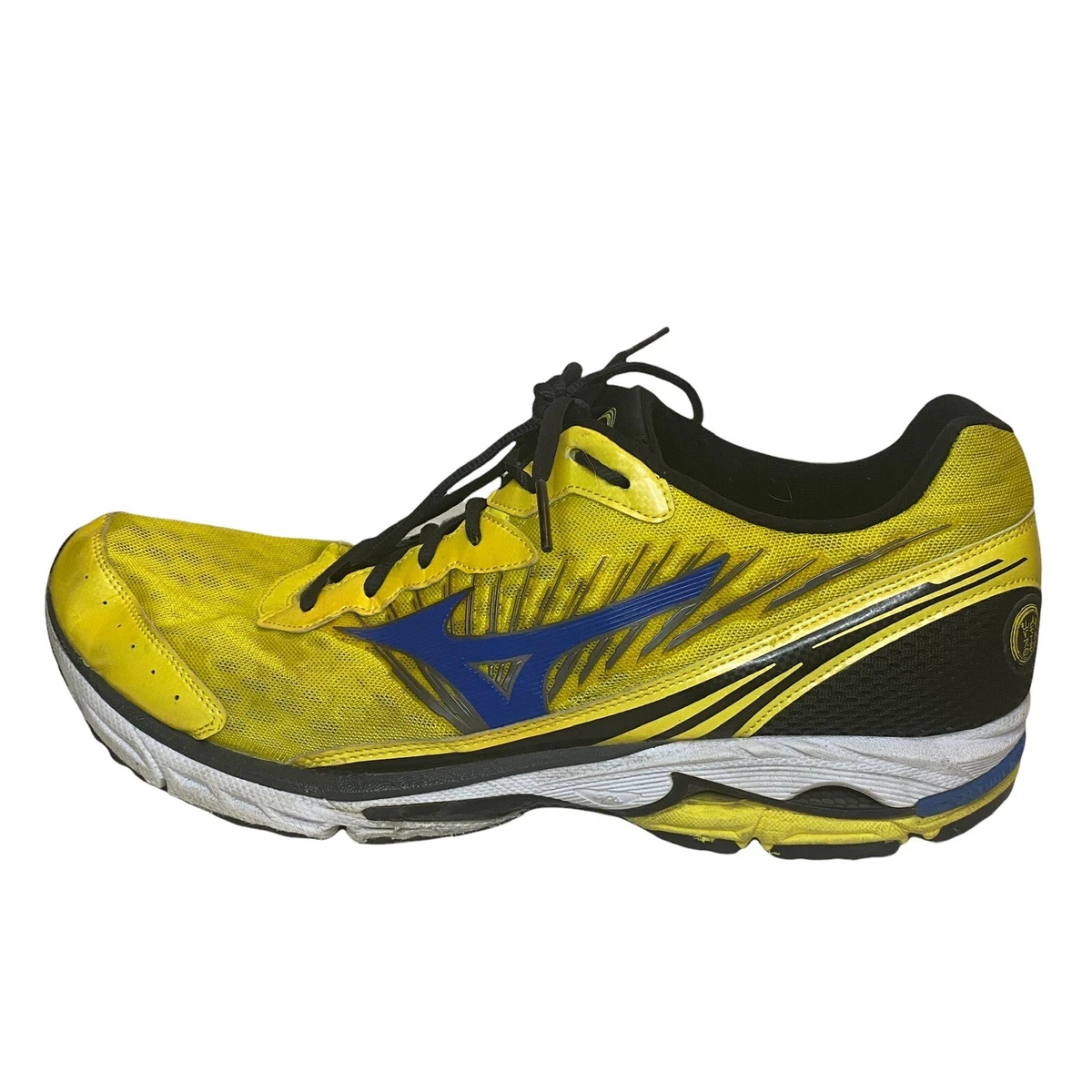 Excursie Kloppen Banket Mizuno Wave Rider 16 Running Shoes Yellow Men's Size 15 8KN-30227