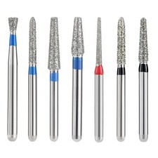 Dental Diamond Burs Drills Medium/ Fine Grit/ Super Coarse Burs For High Speed