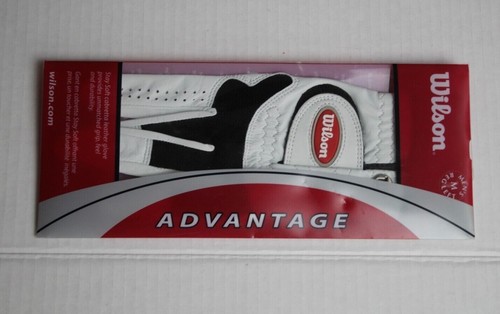 New Wilson Advantage Stay soft Cabretta Leather Glove Men M Reg Left