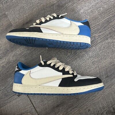 Travis Scott x Fragment Jordan 1 Low Size 7.5 (Barely Used Travis Scott x Fragment Jordan 1 Low Size 7.5 (Barely Used