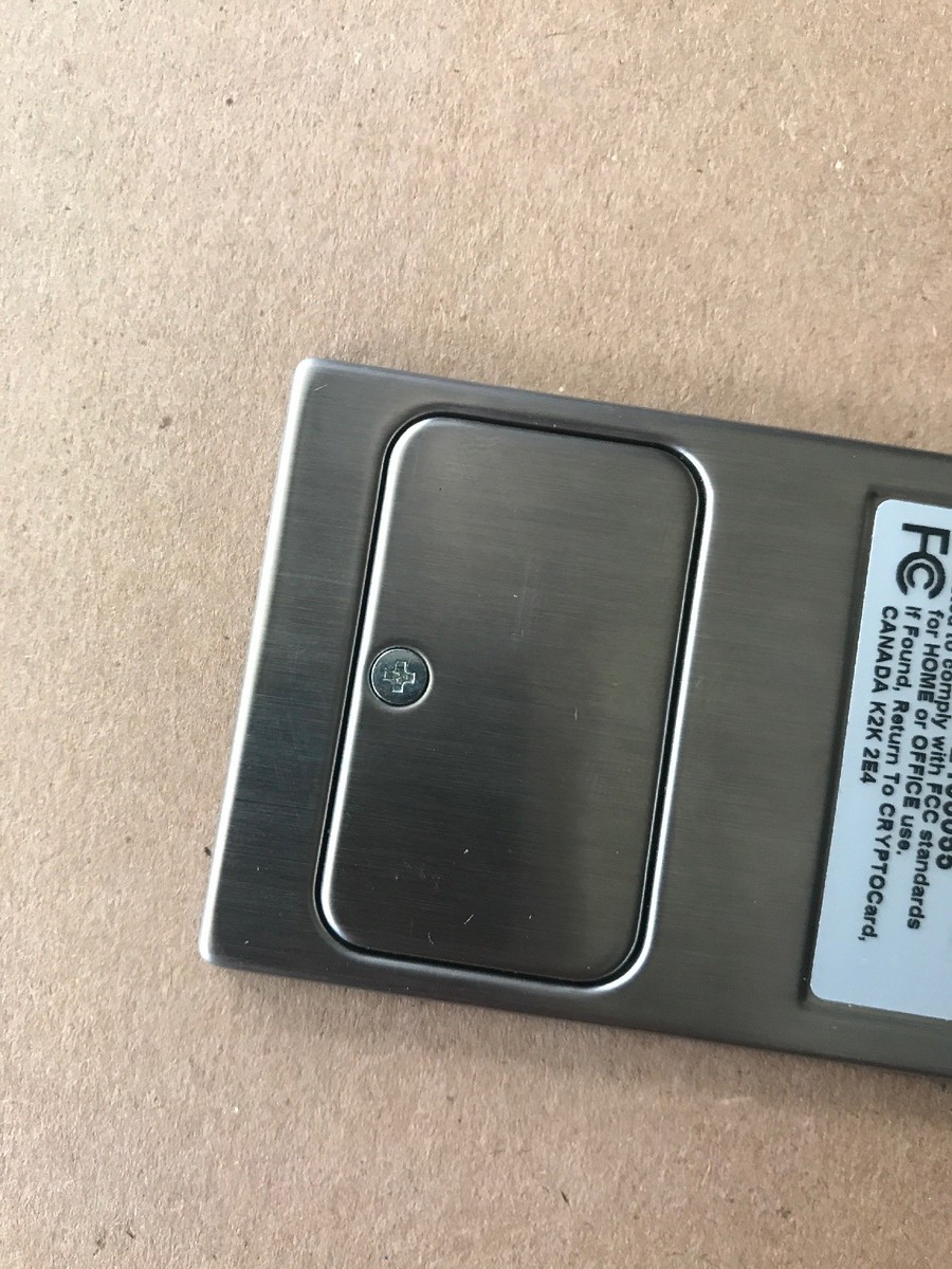 CRYPTOCard RB-1 Authentication Token Password Pin Pad. Locked. | eBay