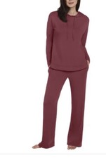 Max  Mia Ladie Signature Hoodies Lounge 2-piece Set XXL Rosewood
