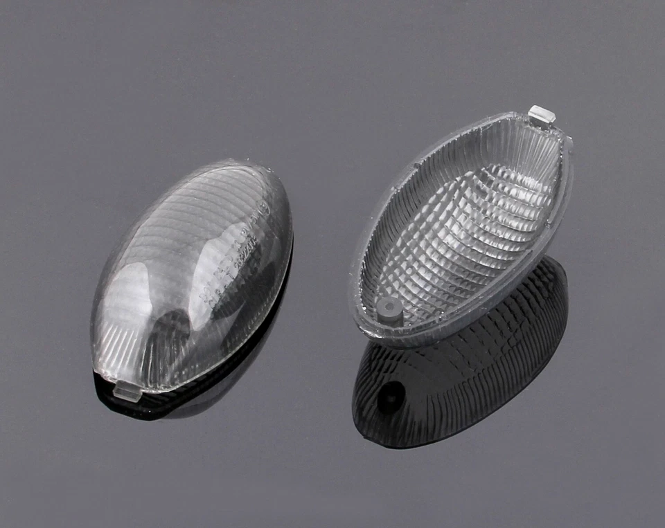 Front Turn Signals Lens Fit For Ducati Monster 2001-2005 2002 2003 2004 Smoke - Image 2 of 3