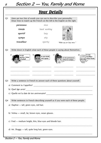 KS3 Years 7-9 French Workbook with Answer CGP - Picture 11 of 12