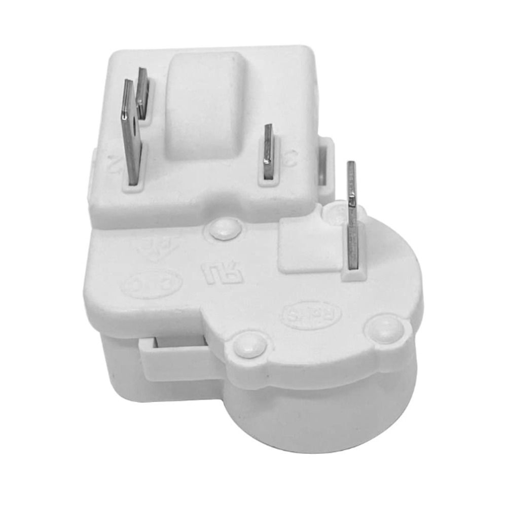 2Pin Compressor Starter Relay White Refrigerator Relay for Mini Fridge