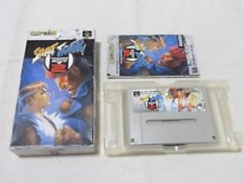 Super Famicom STREET FIGHTER ZERO 2 Nintendo Video Game Japan Japanese