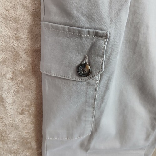 Arizona Mens Flex Straight Fit Cargo Pant Size L (34x32) Grey NWT - Picture 7 of 19