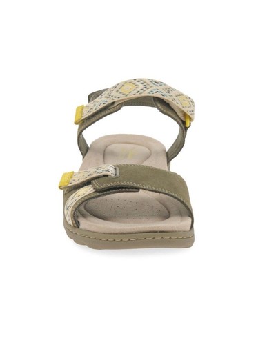 Clarks Amanda Sprint Womens Sandals US 9.5M EU 41 Gray Ivory Adjustable Straps - Picture 14 of 14