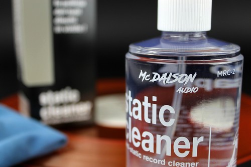 McDAISON Liquido spray pulizia dischi vinile panno microfibra + spazzola velluto - Imagen 5 de 6