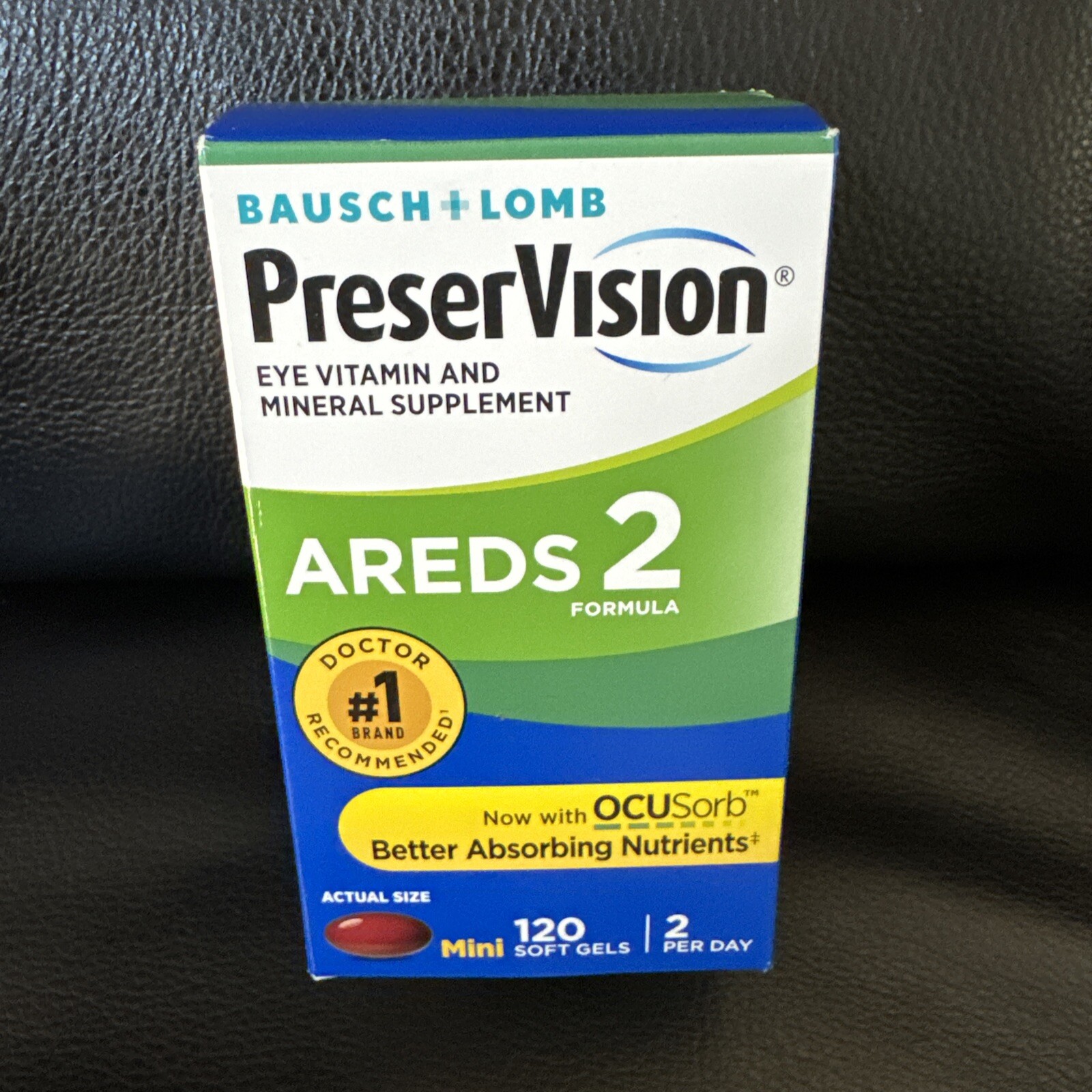 PreserVision Areds 2 Eye Vitamin and Mineral - 120 Softgels Free ...