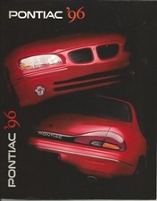 VINTAGE PONTIAC 1996 FIREBIRD SUNFIRE GRAND AM  SALES CATALOG BROCHURE