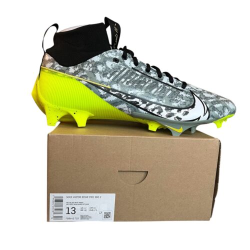 Nike Vapor Edge Pro 360 2 Sizes 7-15 Football Cleats Razor Sharp Cuts FB8443-703 - Picture 2 of 5