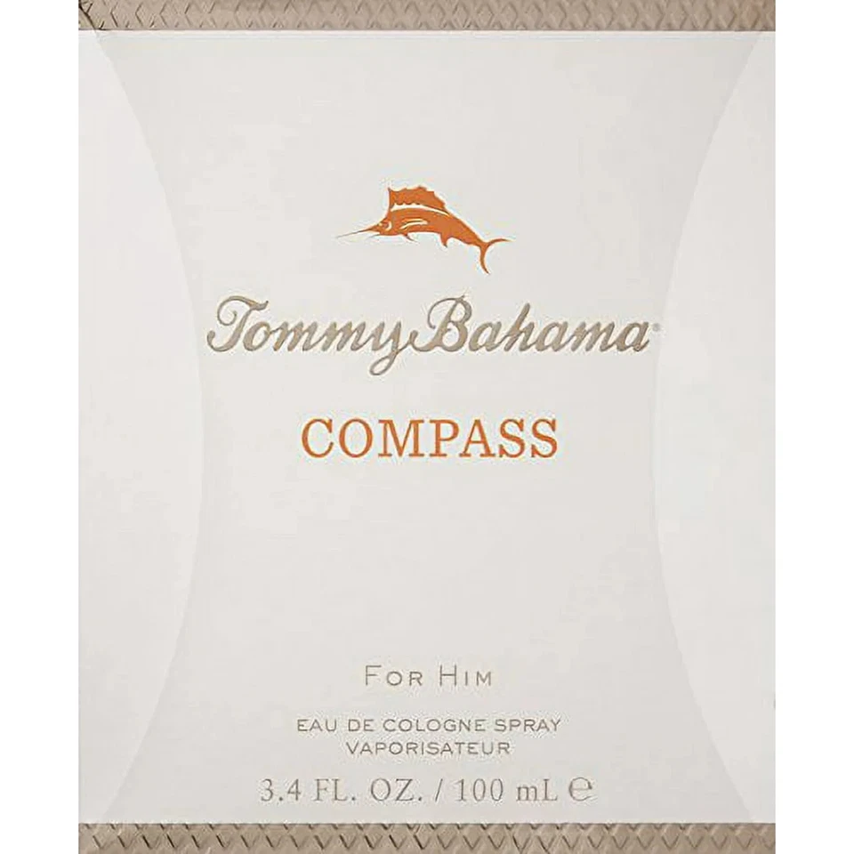 Tommy Bahama COMPASS 男士礼品套装 4 件套;EDC 3.4 盎司。 A/S 5.0 盎司;6.7 盎司黑白 — 第 3/3 张图片