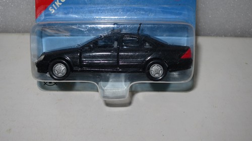 SIKU SUPER SERIES MERCEDES BENZ SECURITY CAR BLACK #1427 GERMANY CLOSE TO 1/64 - Bild 2 von 3
