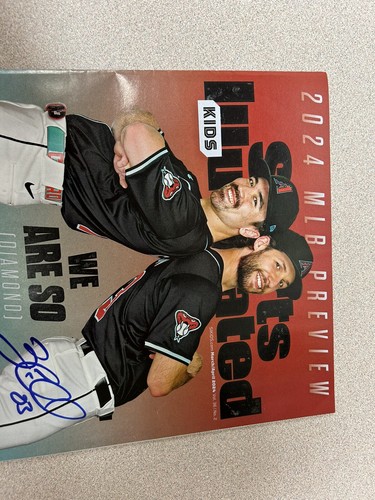Corbin Carroll Zac Gallen Signed SPORTS ILLUSTRATED Kids Magazine Dbacks JSA COA - Picture 6 of 8