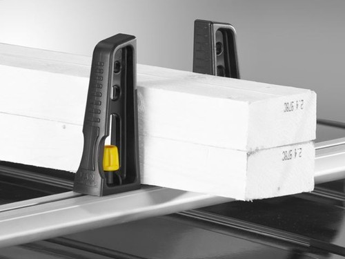 Renault Trafic Roof Rack 2014 On Low Roof 4x Roof Bars + Roller + Wind Deflector - Picture 4 of 5