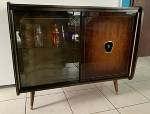Alter Musikschrank Vitrine Barschrank 50er /60er Jahre | eBay