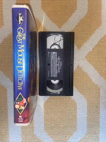 The Adventures of the Great Mouse Detective Black Diamond Edition (VHS, 1992) - Picture 3 of 3