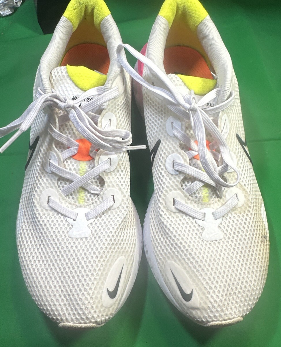 再値下【USED廃盤品】  ブライトンローズ　まとめ Size 8.5 - Nike Renew Run White Pink Blast P-024 | eBay