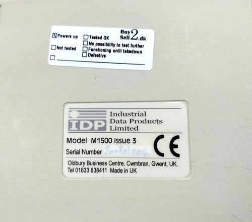 Allen M1500 IDP Industrial data products limited,CONTROL KEYBOARD WITH SCREEN - Picture 3 of 4