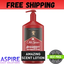Old Spice Hand and Body Lotion for Men Swagger Lightweight Moisturization 16 oz