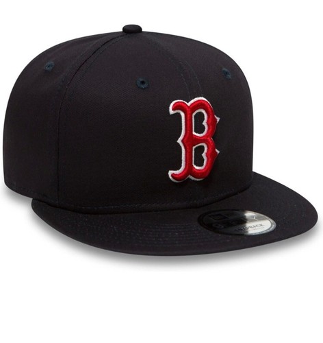 New Era Hat 9fifty Boston Red Sox MLB Essentials Blue Snapback Small/Medium - Picture 20 of 24