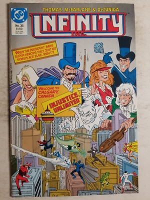 Infinity Inc (1984) #35 - Fine/Very Fine - McFarlane 