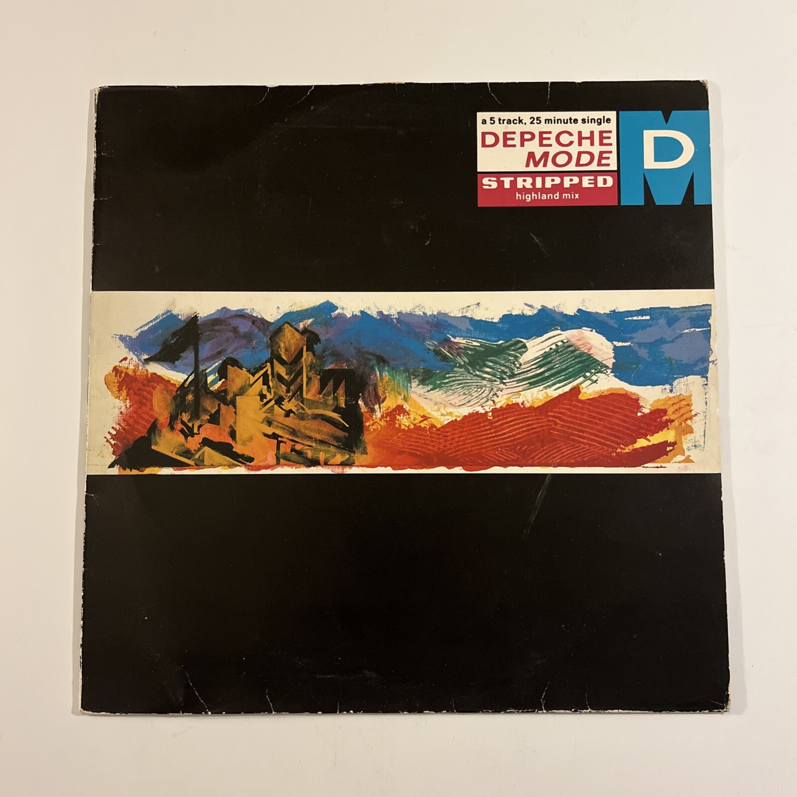 DEPECHE MODE STRIPPED (HIGHLAND MIX) 1986 UK PRESS 12