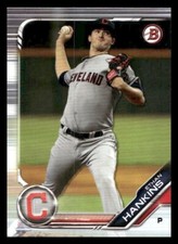 2019 Bowman Draft #BD-51 Ethan Hankins Cleveland Indians
