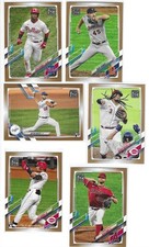 2021 Topps GOLD Pick-YOUR-Cards Cobb Garcia Galvis White Farmer Segura Cooper +