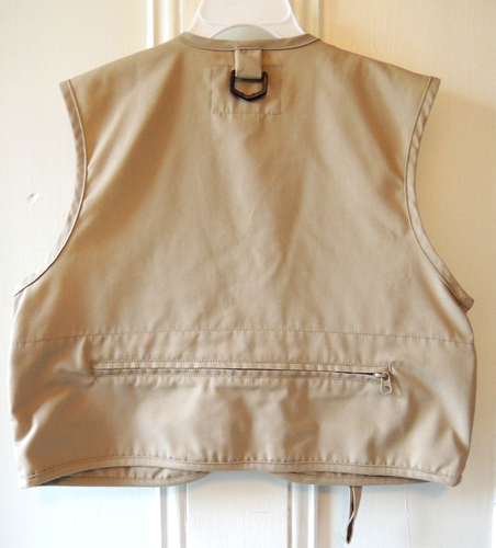 Field & Stream Youth Fishing Camping Tactical Vest Sz SM Khaki Lots of Pockets - Picture 7 of 10
