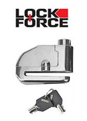 LOCK FORCE BLOCCA DISCO ALLARMATO ALLARME SONORO MOTO BLOC DISC 