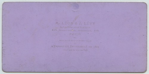 Léon & Lévy 1867 Universal Exhibition Stereo in Paris. Portugal Pavilion. - Picture 3 of 3