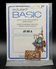 1/72 Eduard Photo Etch German Ju-88A  #72029