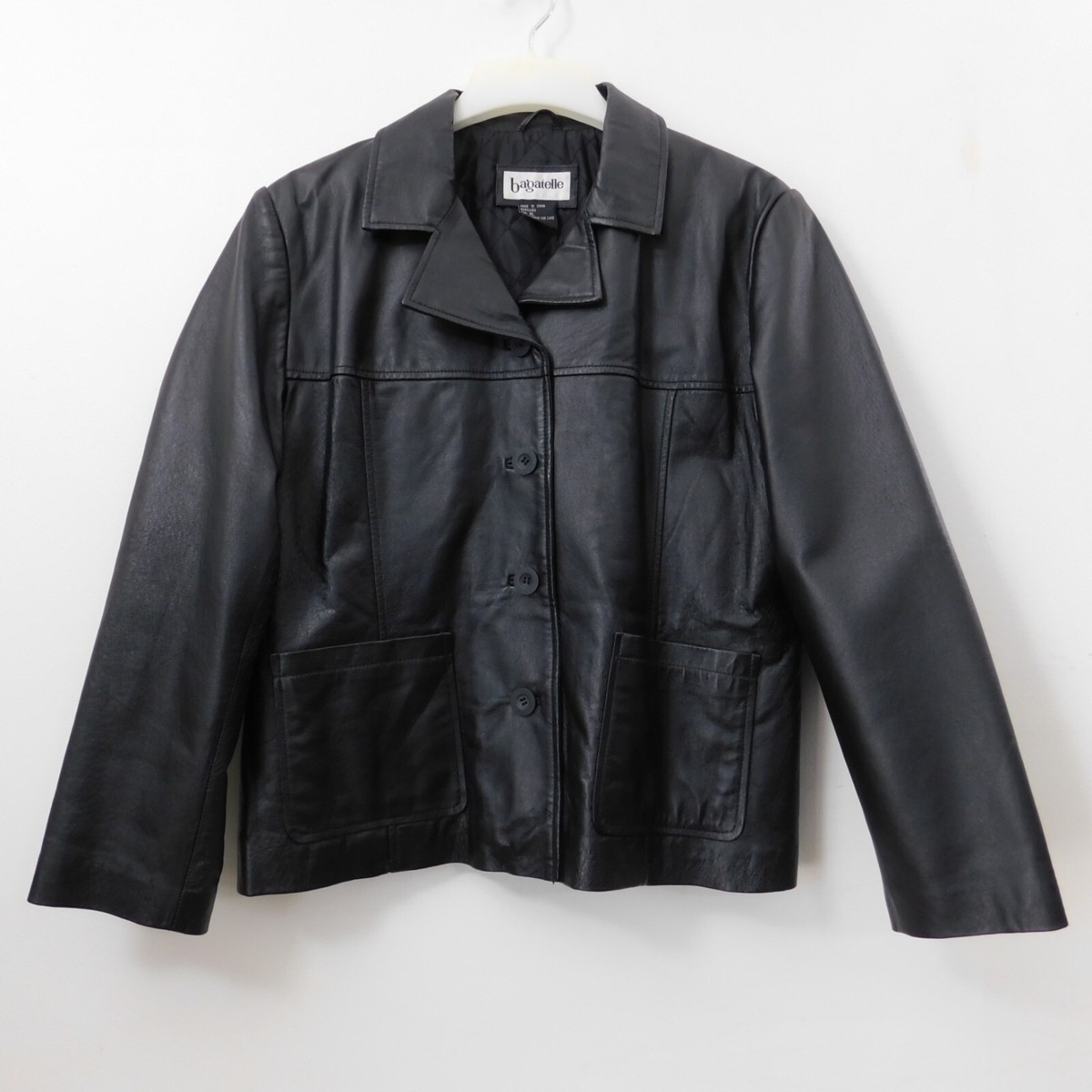 ジャケット・アウター THEREDTHREAD leather jacket long High-end Long Handsome Leather Jacket Women's Spring Autumn