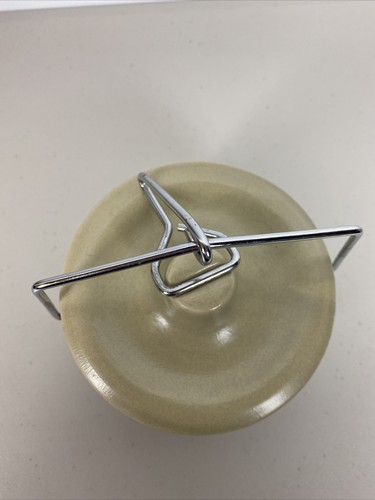 Feld und Bach Steingut Topf mit Deckel Fliegender Adler Design - Bild 2 von 4