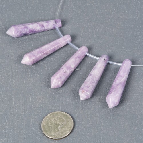 50mm Edelstein Bergkristall Heilung Sechseck Spitze Chakra Reiki Anhänger Perle - Bild 7 von 197