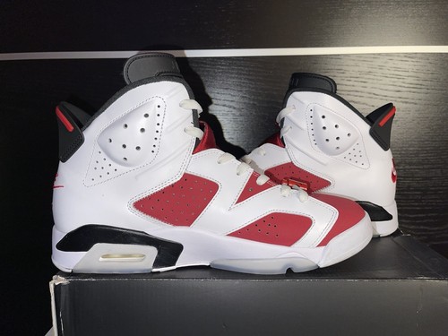 Mens Jordan 6 Retro Carmine Size 10.5 Great Condition Original Box - Picture 3 of 8