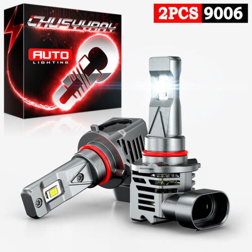 For Honda Accord 2003-2007 2X 9006 HB4 LED Headlight Low Beam Bulbs Kit 6000K