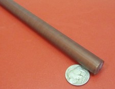 Phenolic Micarta XX Paper Rods .500" 1/2" Dia x 48" Long