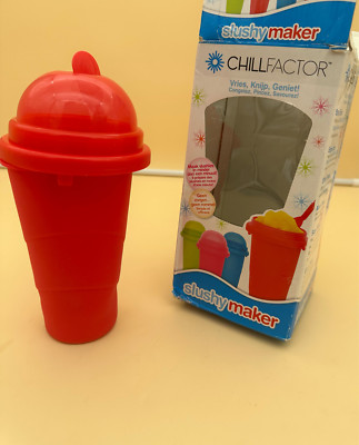 Chillfactor Slush Maker Slushy Eisbecher 240ml Eis Maschine Slush EIs Maker Slus