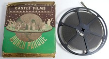 Vintage B/W Silent 400' 16mm Castle Films 224 California Picture Book